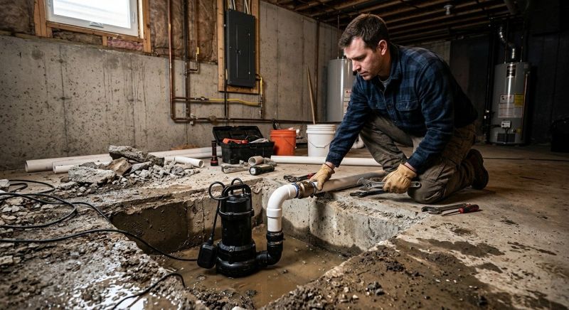Basement Sump Pump Service in Framingham, MA