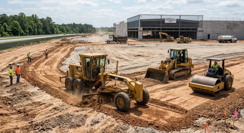 Commercial Grading Service in Davis County, UT
