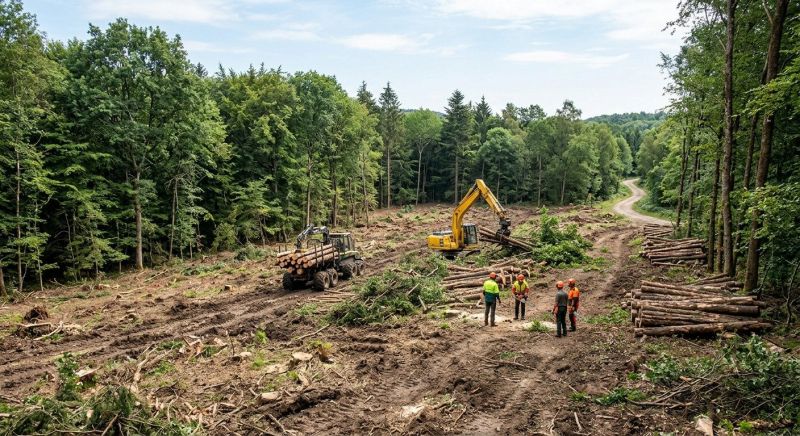 Forestry Clearing in Marietta, GA