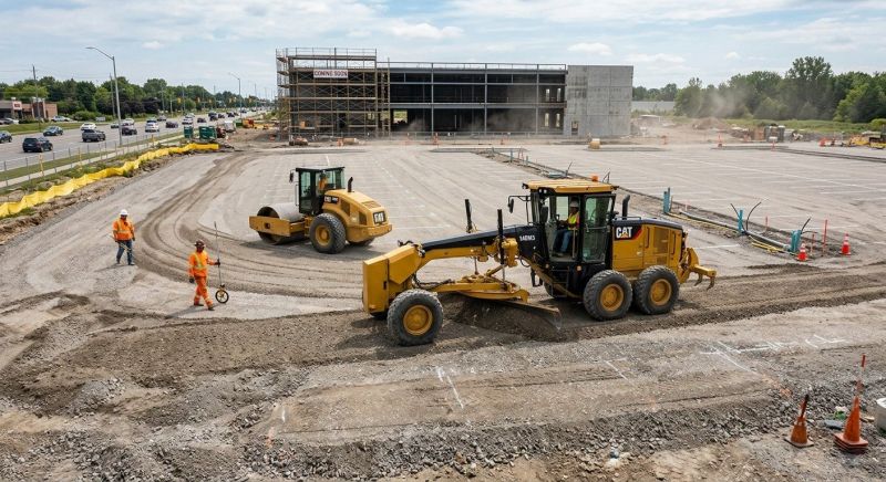 Parking Lot Gravel Repair in Buford, GA