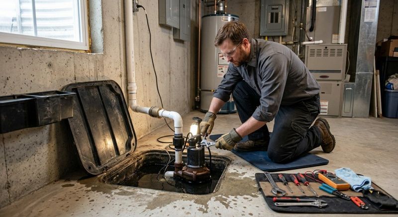 Sump Pump Plumbing in Framingham, MA